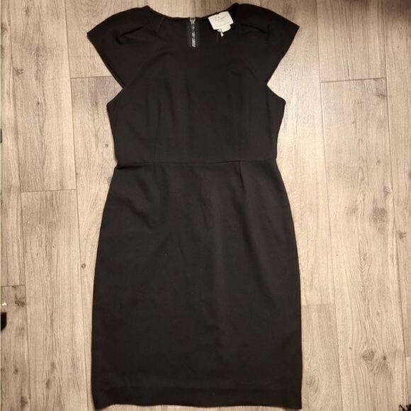 Kate Spade Hancock Park Midi Dress Black Size 12 - Picture 1 of 6
